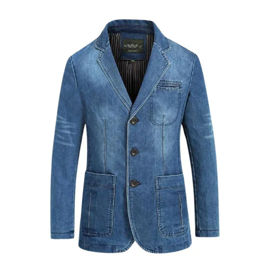 Peter - stilfuld denim blazer
