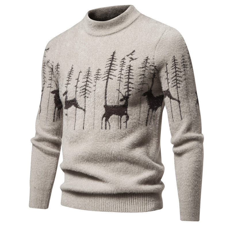 Premium - herresweater med julelook