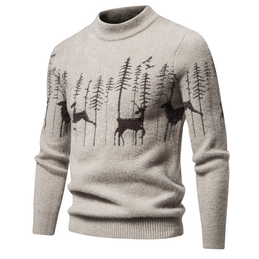 Premium - herresweater med julelook