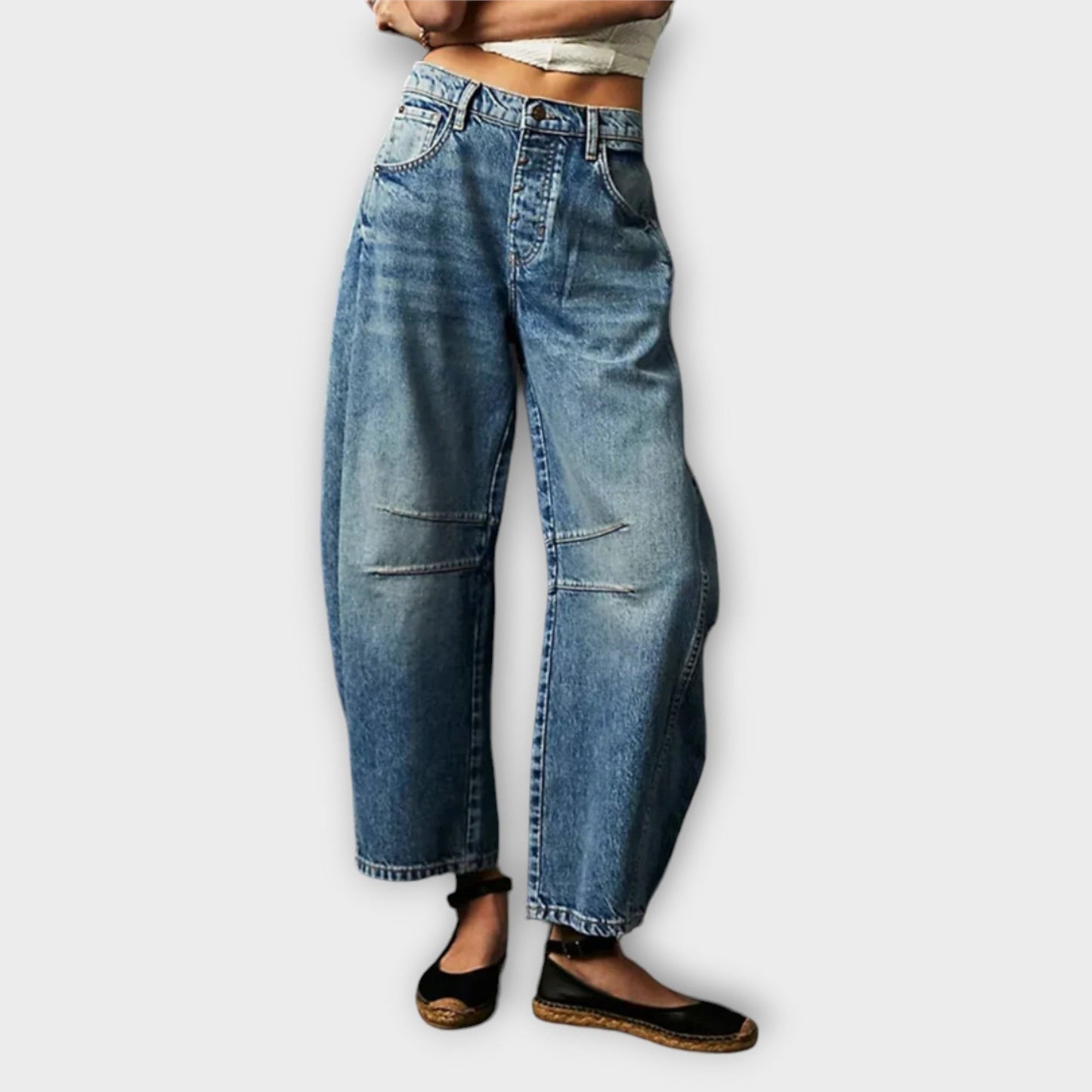 Hannah - stilfulde jeans med løs pasform