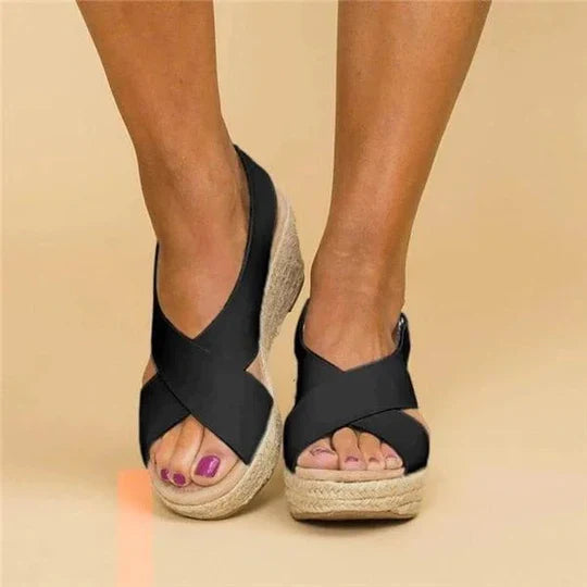 Sommerlige - smarte elegante espadrillesandaler