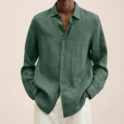 Elegant hørskjorte til herrer - albert