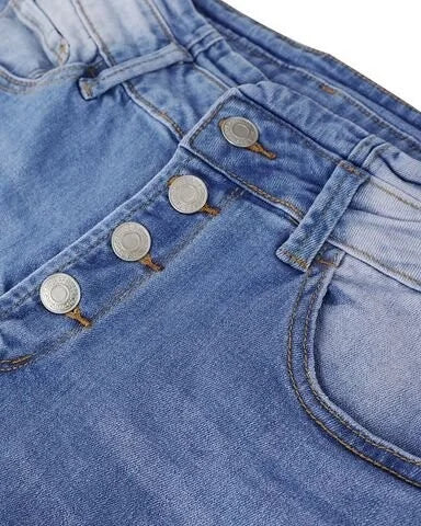 Sanny 2024 sexede jeansbukser med høj talje