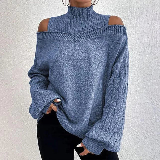 Maeve | elegant langærmet off-shoulder