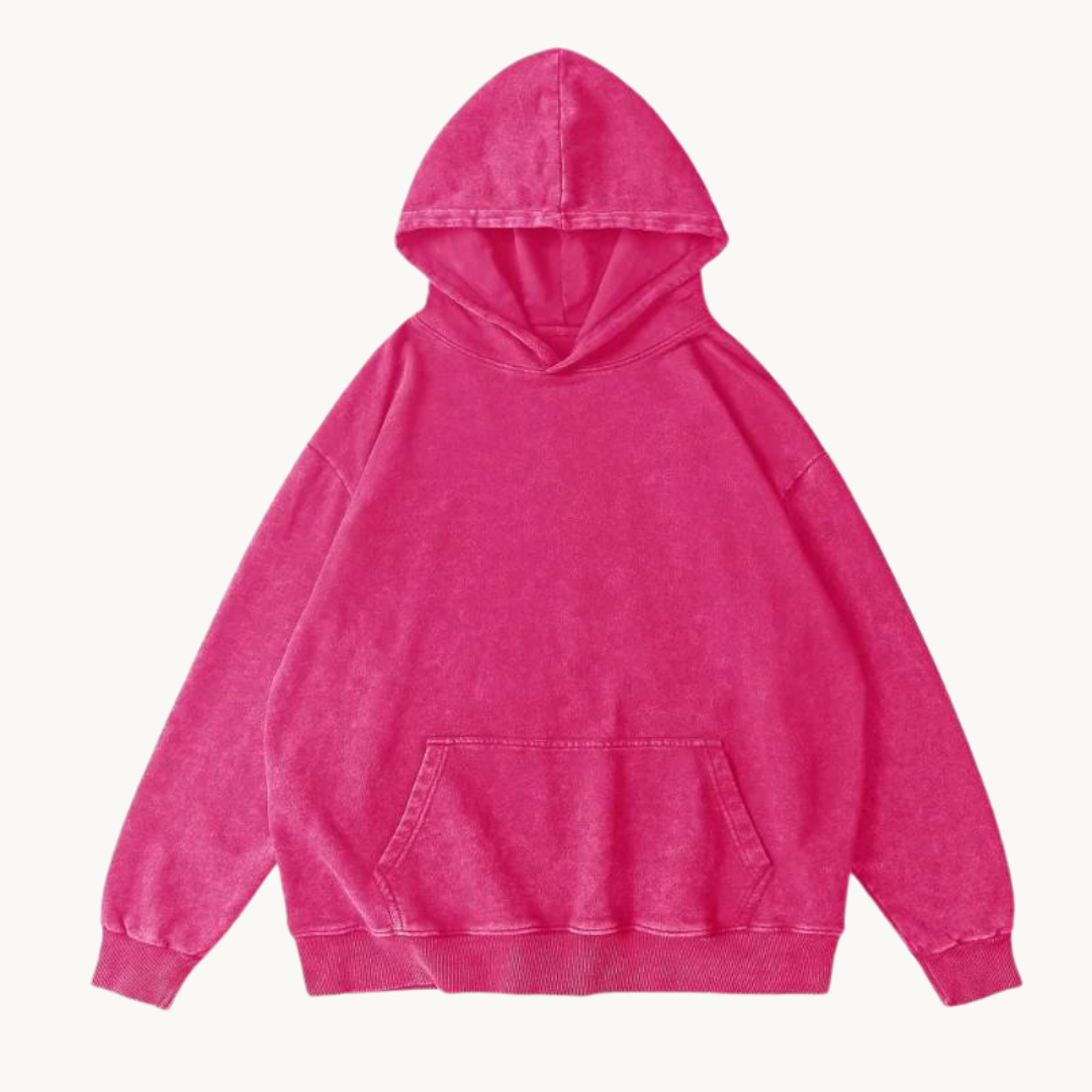Bratis – vintage fleece komfort hættetrøje til mænd