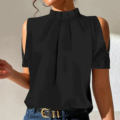 Chic og komfortabel - elegant off-the-shoulder dametop