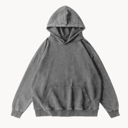 Bratis – vintage fleece komfort hættetrøje til mænd