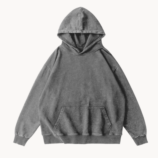 Bratis – vintage fleece komfort hættetrøje til mænd