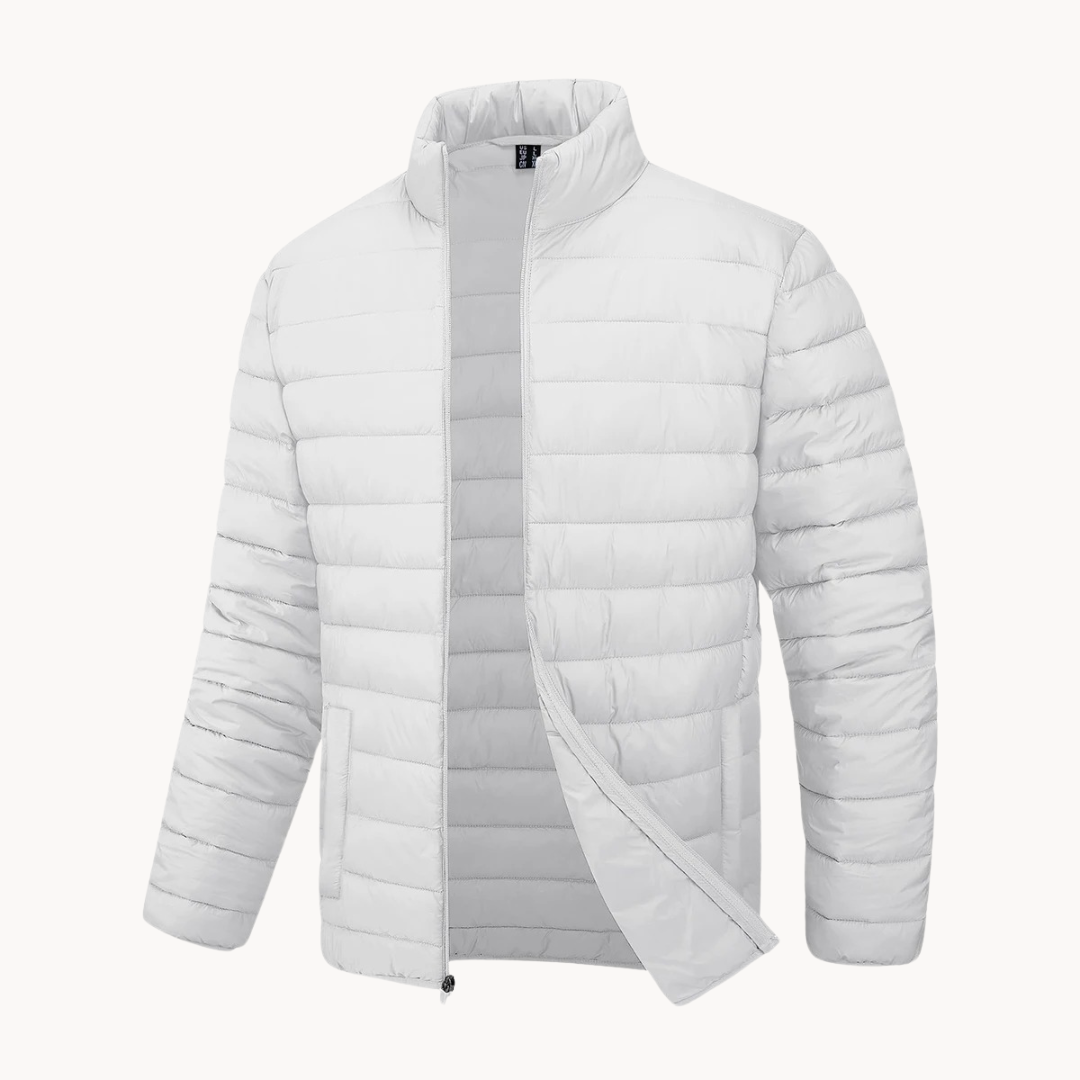 Anderledes - højkvalitets herrejakke med puff design