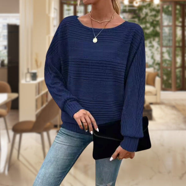 Merle - struktureret sweater til kvinder