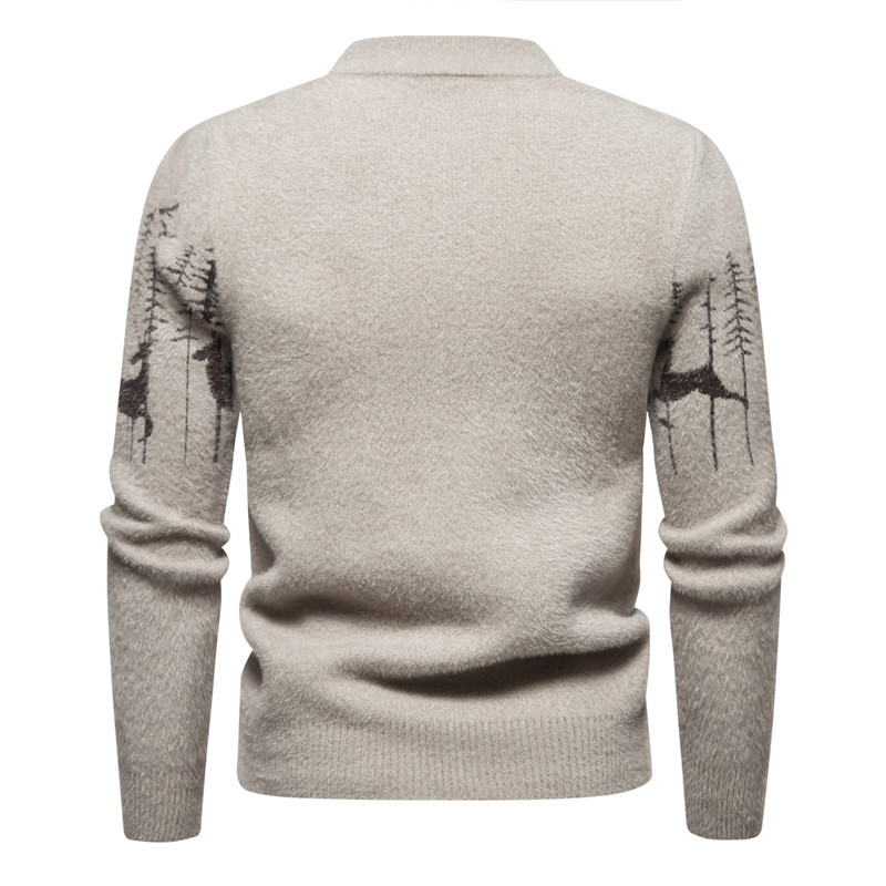 Premium - herresweater med julelook