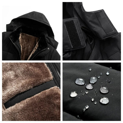 Klaus – stilfuld dunjakke med behageligt fleecefor