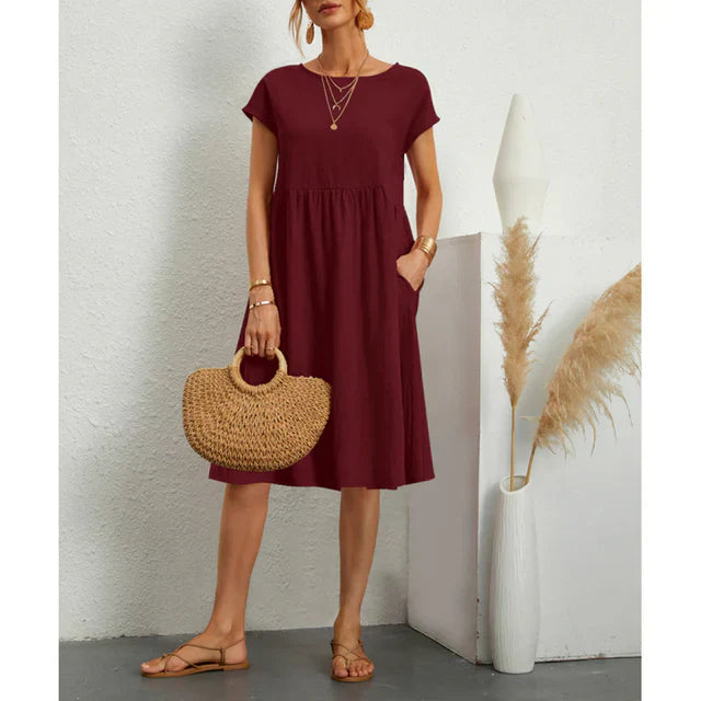 Zanda regular fit - jersey kjole