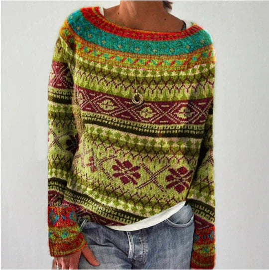 Xanthe | retro sweater til kvinder