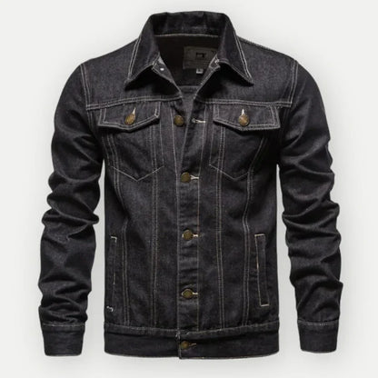 Denim trucker jakke til mænd