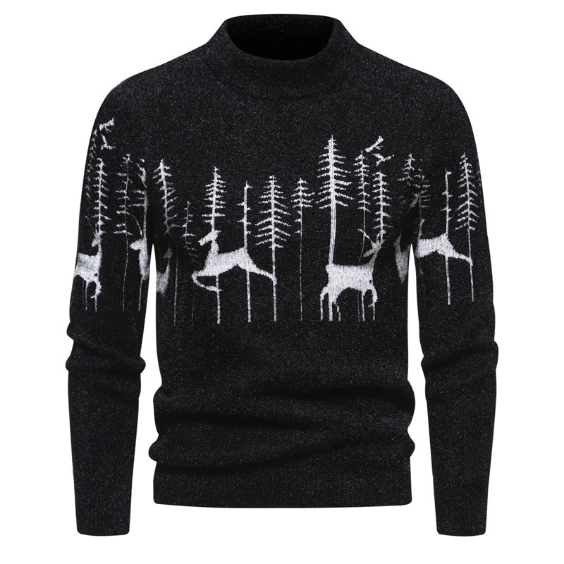 Premium - herresweater med julelook
