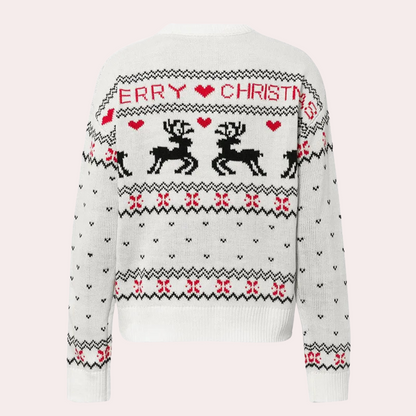 Feona - elegant dame julesweater med stil
