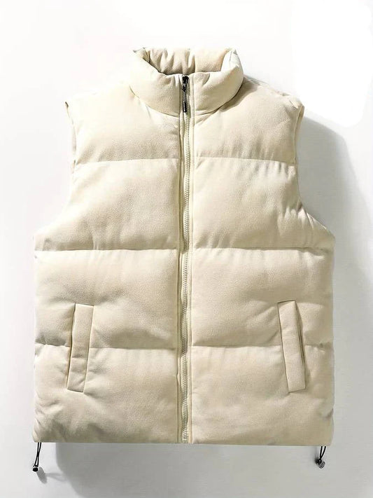 Bodywarmer med lynlås - hække