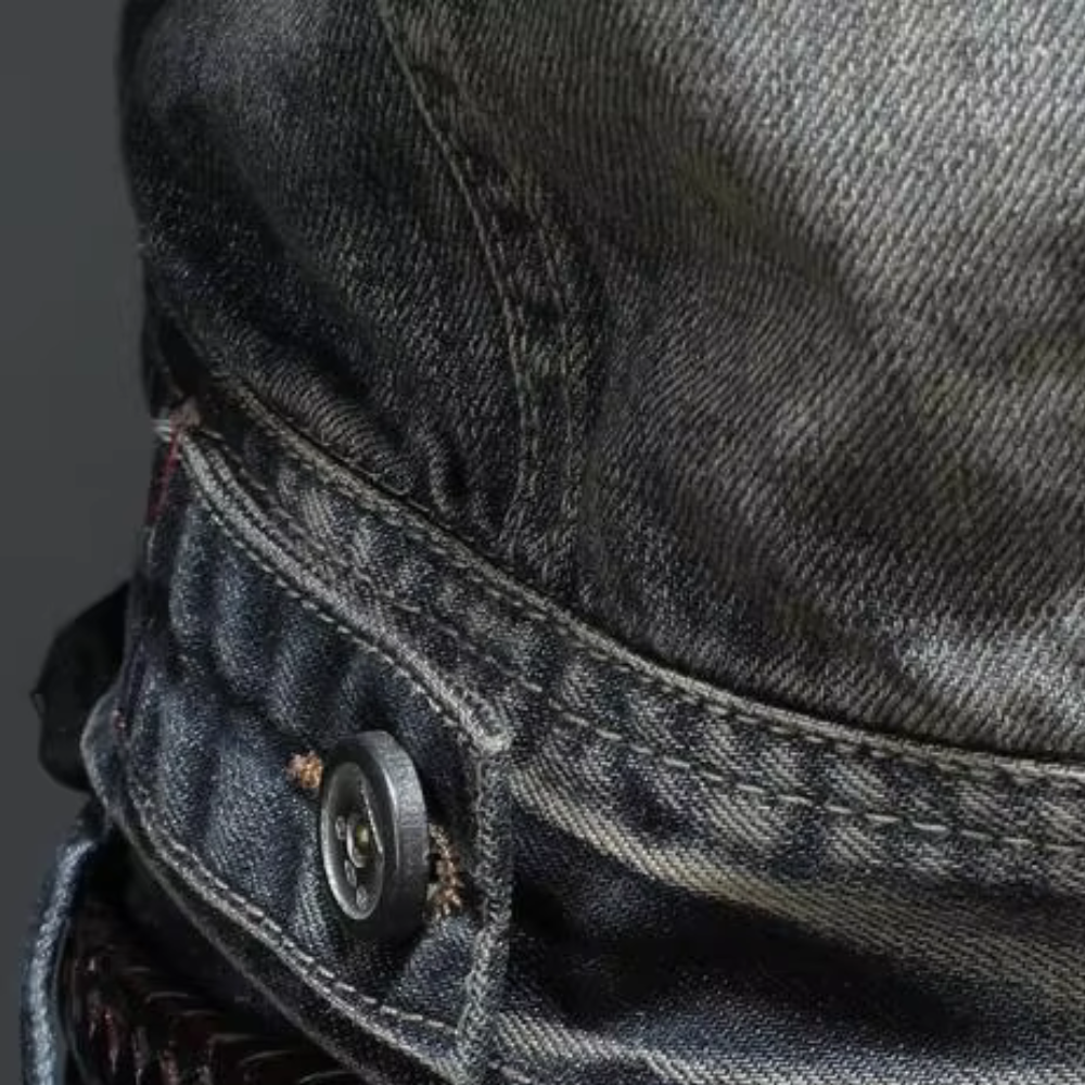 Nathan - trendy denimjakke til mænd