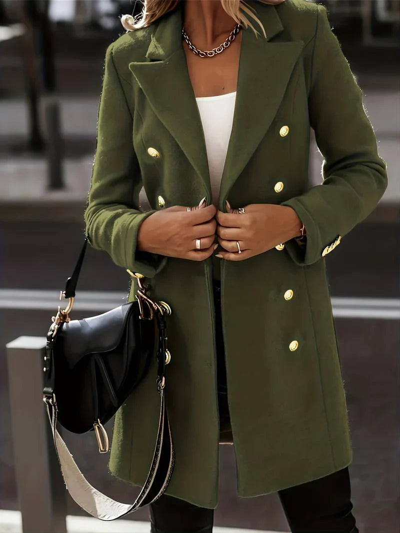 Clara | slim fit uldfrakke