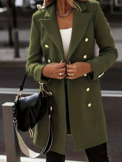 Clara | slim fit uldfrakke