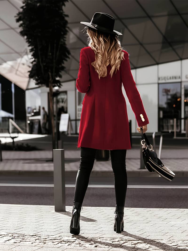 Clara | slim fit uldfrakke