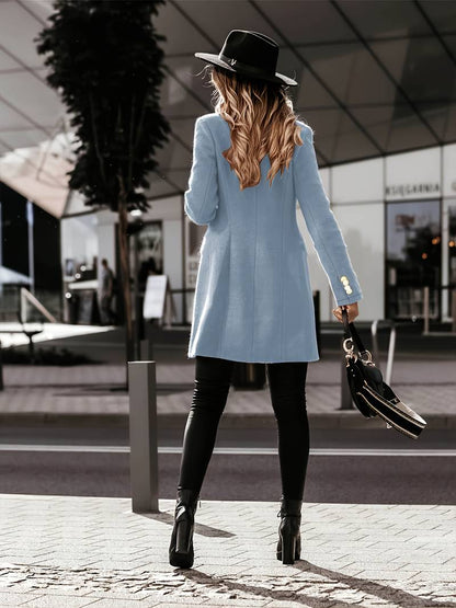 Clara | slim fit uldfrakke