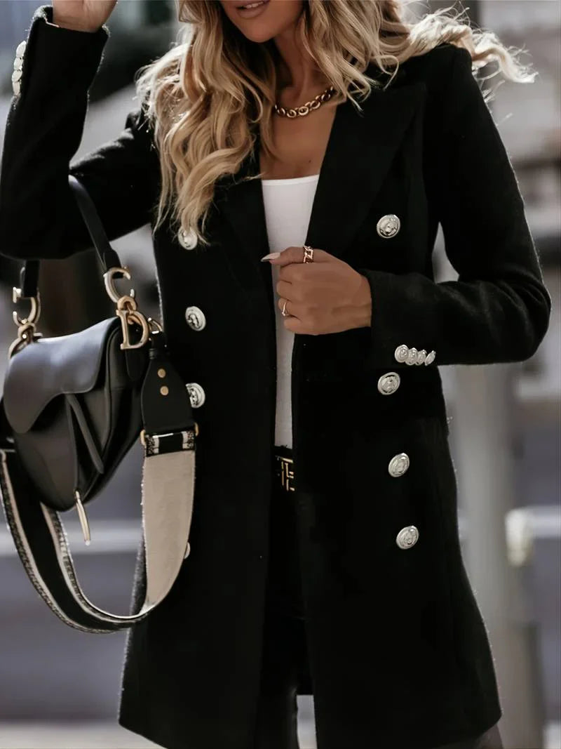 Clara | slim fit uldfrakke