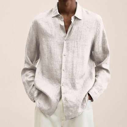 Elegant hørskjorte til herrer - albert