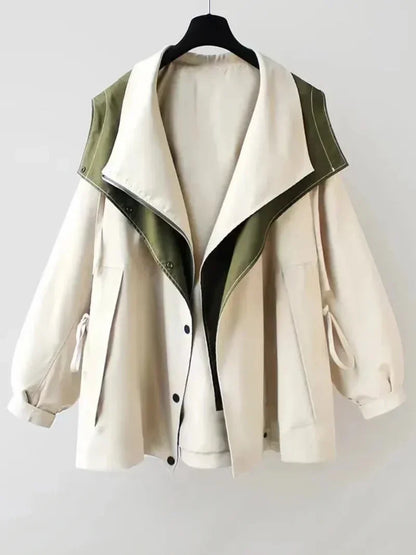Lilian – stilfuld vandafvisende trenchcoat
