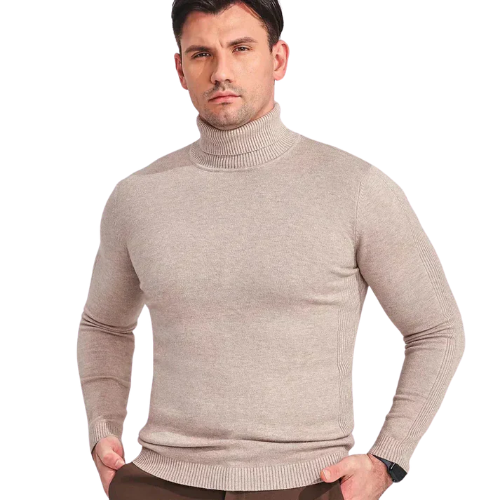 Noah – cashmere rullekravepullover med slim fit