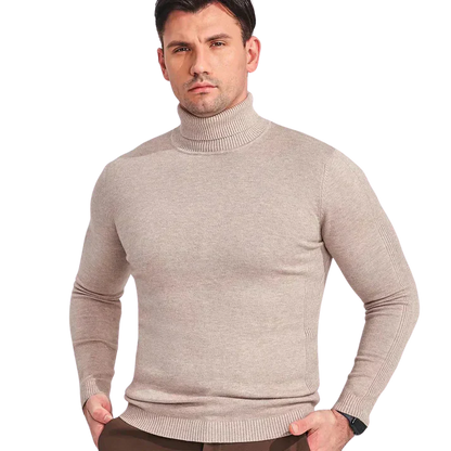 Noah – cashmere rullekravepullover med slim fit