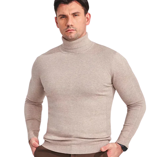 Noah – cashmere rullekravepullover med slim fit