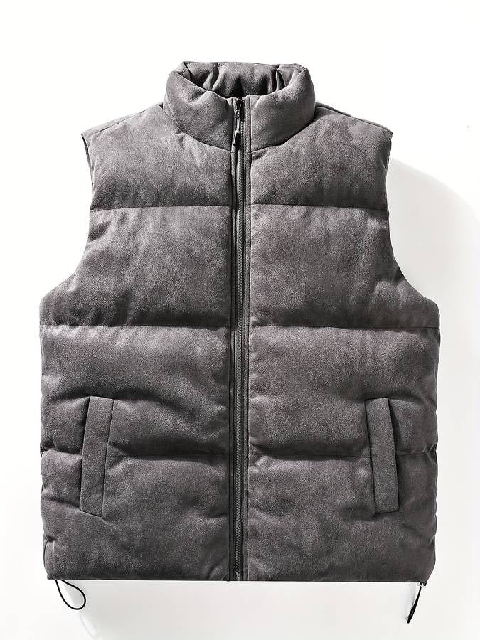 Bodywarmer med lynlås - hække