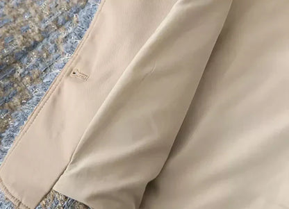 Tweed jakker med frynser, knapper og praktiske lommer til kvinder