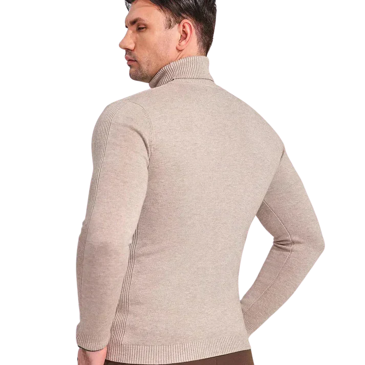 Noah – cashmere rullekravepullover med slim fit
