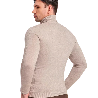 Noah – cashmere rullekravepullover med slim fit