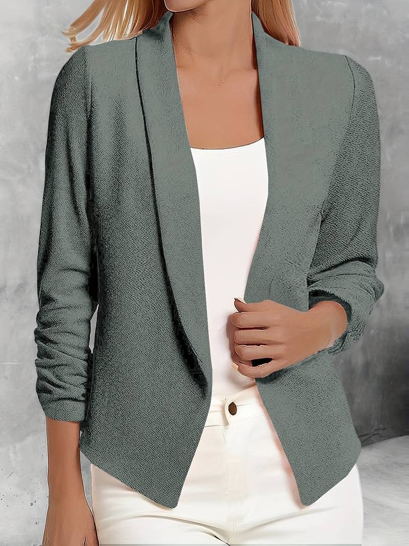 Isabella - stilfuld blazer med åben front