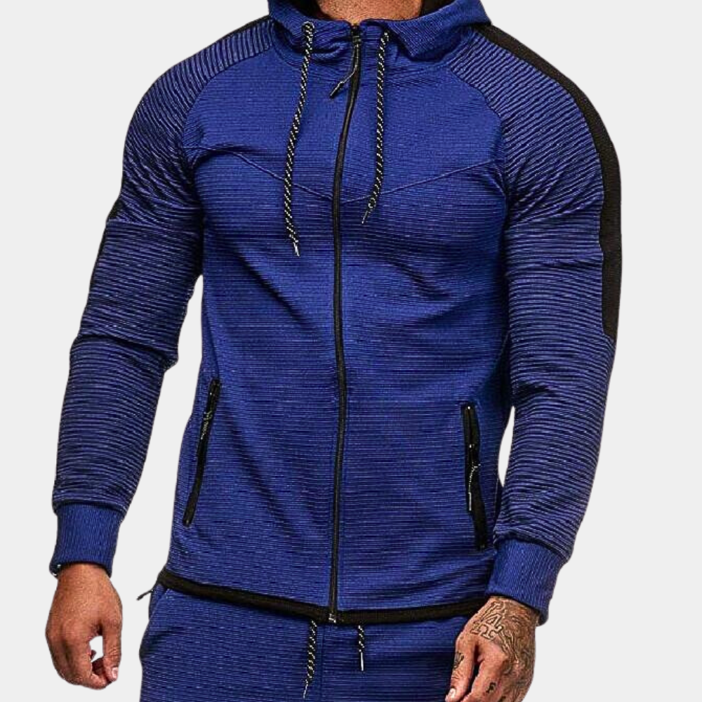 Niko - stilfuld herrejakke med hætte til et moderne look