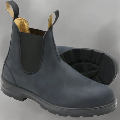 Unisex læder-chelsea-støvler klassisk – unisex