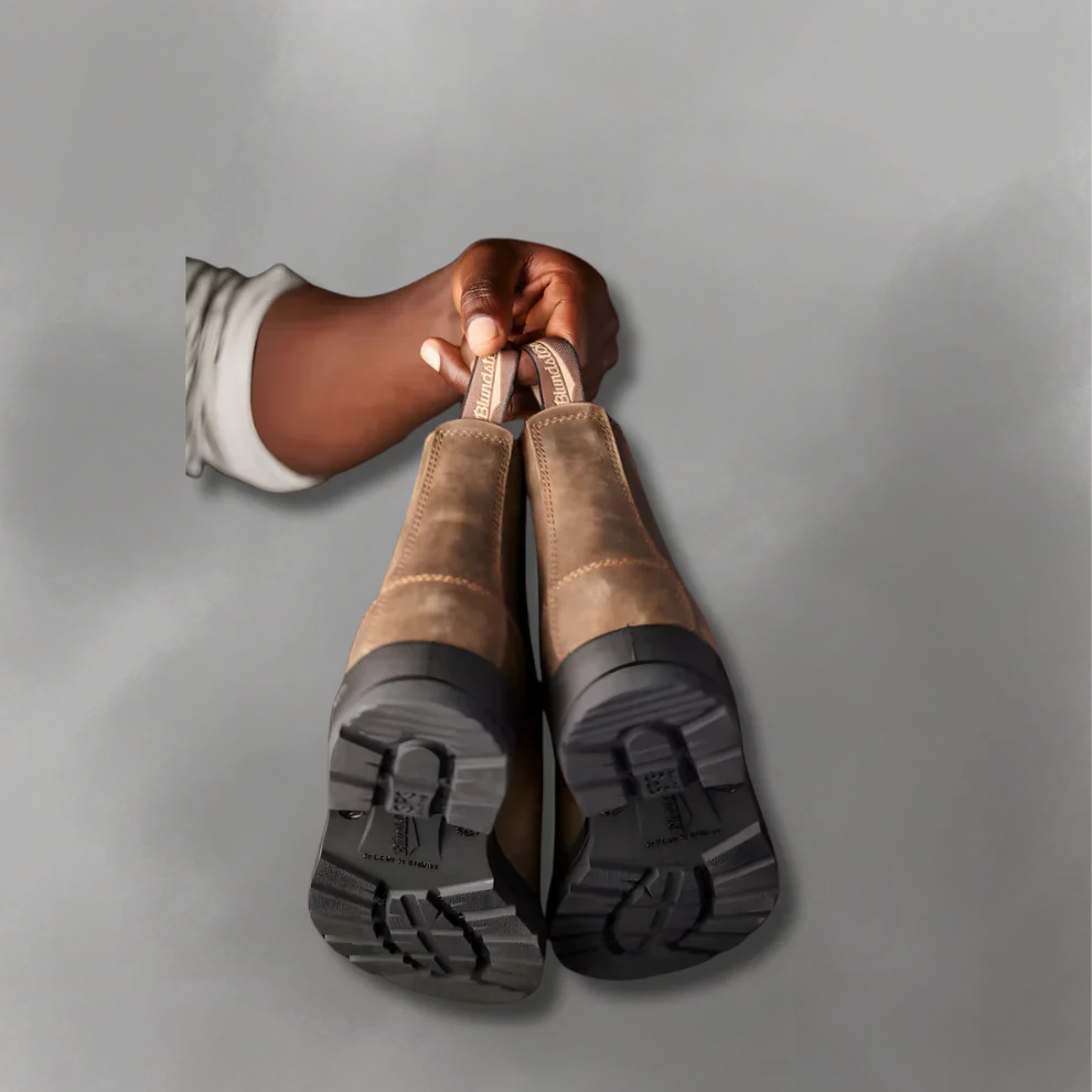 Unisex læder-chelsea-støvler klassisk – unisex