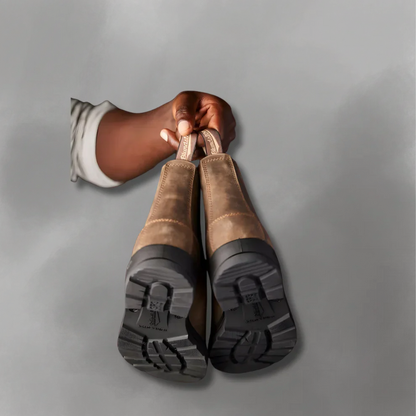 Unisex læder-chelsea-støvler klassisk – unisex