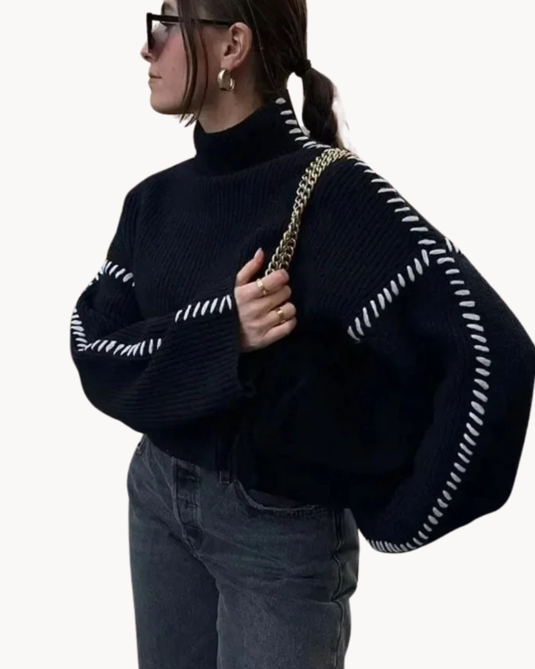Oriana - lækker dametrøje med elegant pasform