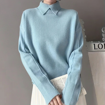 Kayla - elegant hæklet sweater til kvinder