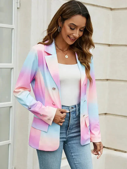 Farverig enhjørning blazer til sommer | tyla