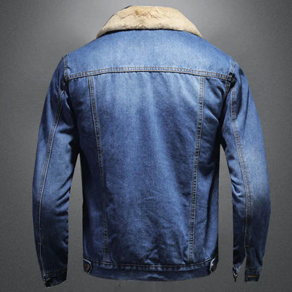 Claude denimjakke i milano-stil