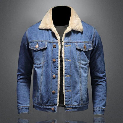 Claude denimjakke i milano-stil