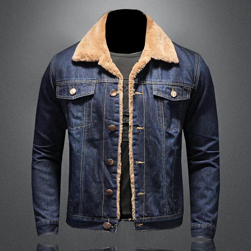 Claude denimjakke i milano-stil