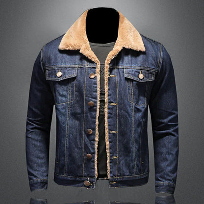 Claude denimjakke i milano-stil
