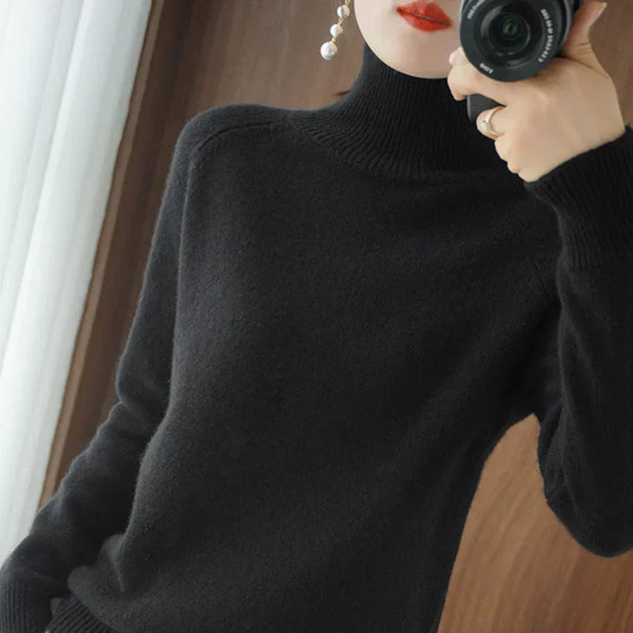 Euphrasia – moderigtig stribet sweater med et sofistikeret look